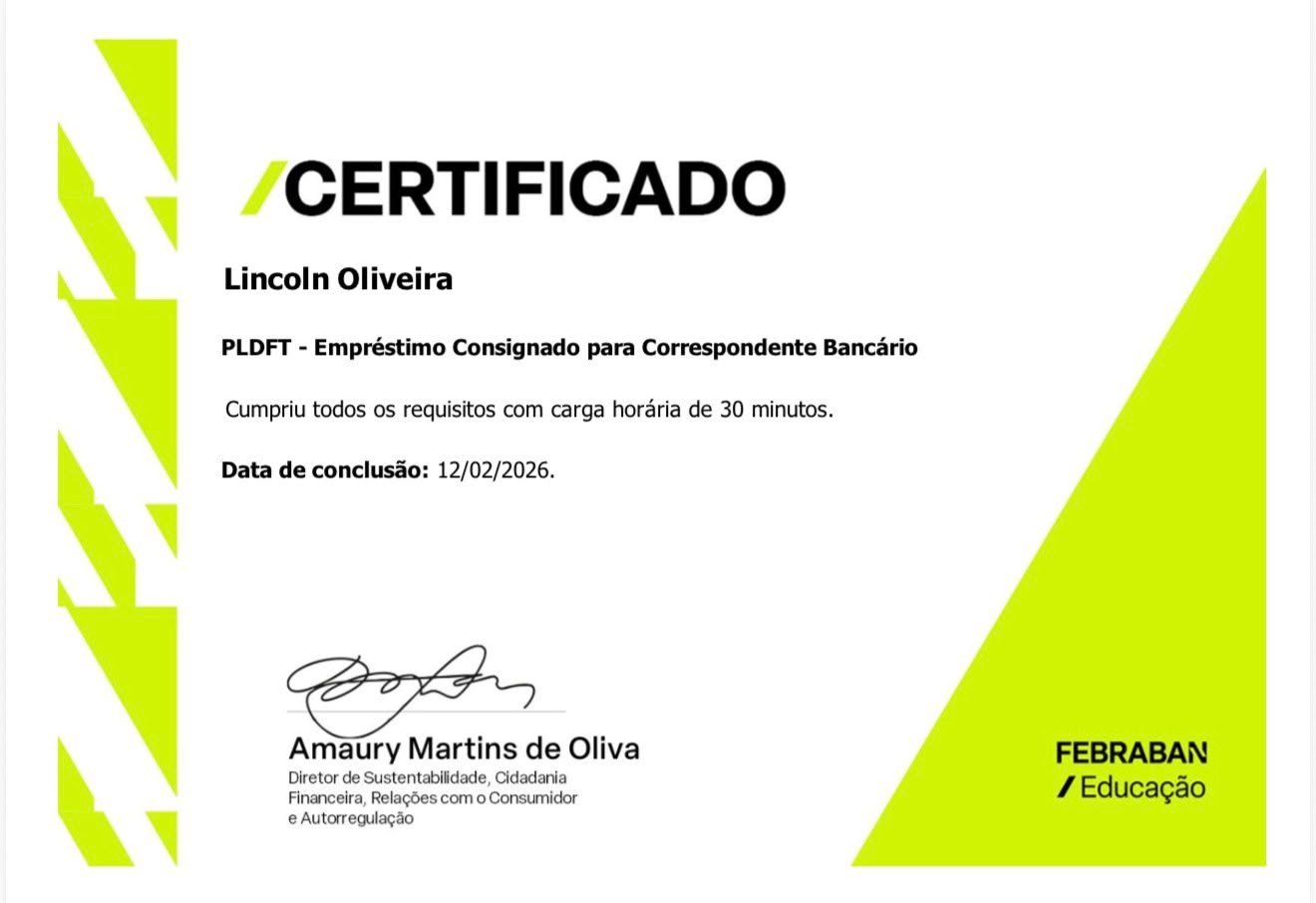 Certificado PLD/FT
