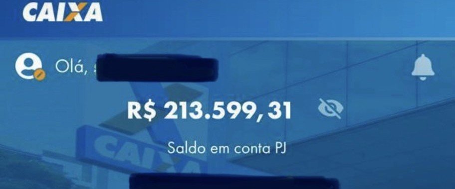 Saldo em conta PJ