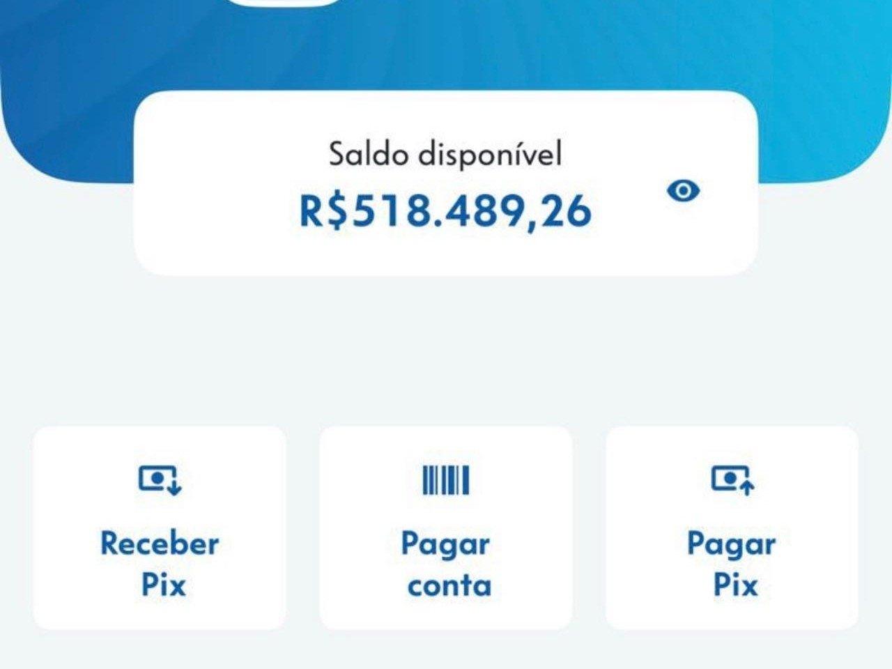 Saldo em conta PJ